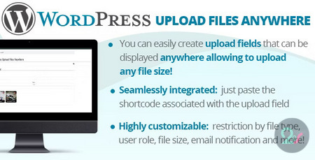 افزونه وردپرس آپلود فایل WordPress Upload Files Anywhere