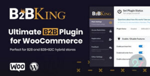 افزونه ووکامرس B2B و عمده فروشی B2BKing