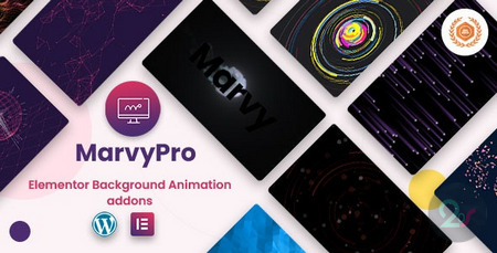 دانلود افزونه MarvyPro – افزودن بک گراند انیمیشنی برای المنتور